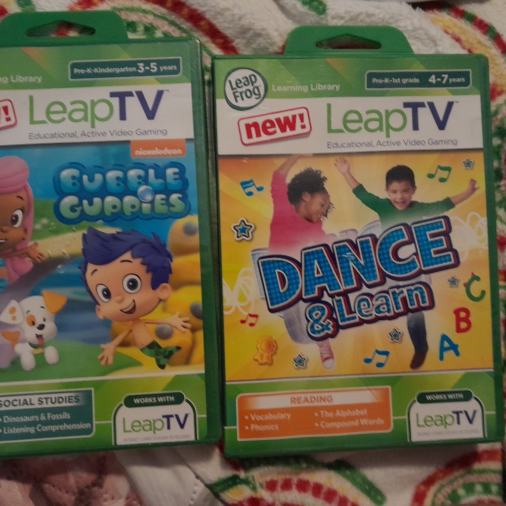 Leapfrog  tv games